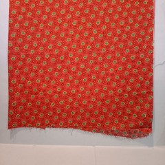 Vintage Calico AOP Floral & Paisley Fabric-2 1/3 Yds-1970-Cotton-Quilting-Clover