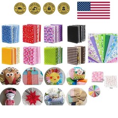 150Pcs 4″ x 4″ 10cm x 10cm Cotton Craft Fabric Bundle Squares,Squares Sheets …