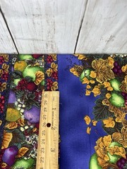 Fabric Cotton Grapes Wine Napa Soma Brand 2 Yards 44″ Wide Quilt Sew Directional