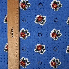 SOULEIADO Le Printemps Cotton Fabric French Provence Floral Elegant Half Meter