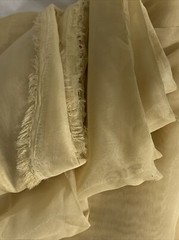 Gold Sheer Fabric – 110 inches and 5 1/2 yards