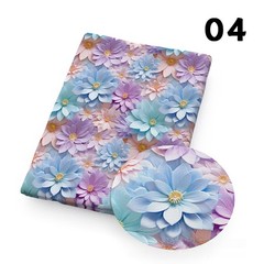 Printed Artificial Leather Sheets Synthetic PVC Leather Fabric Roll DIY Handbags