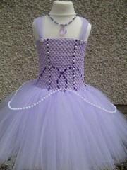 New CROCHET Headband STRETCH TUTU DRESS Tube top costume 6″ 8″ 10″ size 0 -12yrs