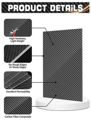 2PCS 100% 3K Carbon Fiber Sheet Carbon Fiber Plate Carbon Fiber Laminate Plat…