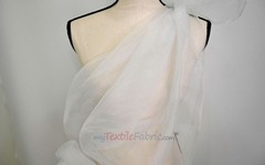 Sheer Japanese Super Organza Fabric Sold by the Continuous Yard | 100% Poly 60″