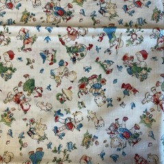 Mabel Lucie Attwell Baby Girl Boy Child Tossed 1.5 Yard Bundle