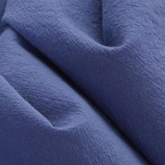 Faux Linen Fabric Cotton 1.4*0.5M Pleated Cloth Soft Fabric DIY Dress Clothing