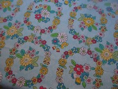 Cotton Fabric Flower circle 43″ X 36″ By Jo Ann No:228