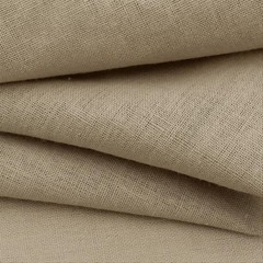 NSGZ Natural Linen Cotton Fabric 1 Yard 61″ Wide, Linen Cotton Blend | Breathabl
