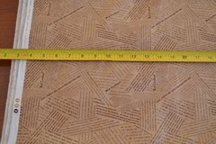 By 1/2 Yd, Brown Bird Book Pages Print on Brown Quilt Cotton, Moda/Taylor,M8129