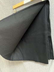 New Pendleton Wool Genuine Fabric Black One Yard