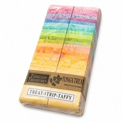 Timeless Treasures Tonga Treat Taffy Jelly Roll OOP 2.5” Strip Pack 40 Precuts