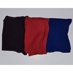 100% Cashmere Sweater Cutter Lot READ AS IS Purple Red Blue Flaws 1 lb 2 oz