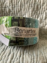 Benartex 40 Strips Of 2.5” Cotton Fabric Factory Sealed