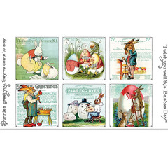 Egg Hunt Fabric Panel by J. Wecker Frisch-Riley Blake (Digitally Printed) – NEW