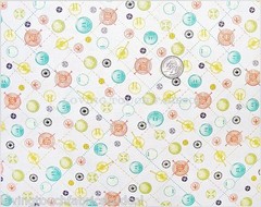 SEWING THEME NOTIONS BUTTONS FABRIC FAT QUARTER 18″ X 22″ #22153RR