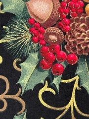 Quilting Fabric Lot – Christmas Holiday Winter Floral, 10 Fat Quarters + 1 FREE!