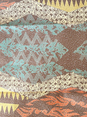 Fabric Piece Square 22″x22″ for One Side of Pillow or Another Small Project