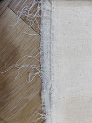 COTTON HOMESPUN NATURAL OATMEAL 44″ X 2.85 YARDS