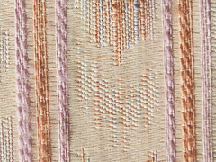 Flame Stripe Burlington Mills – 5+yds=$0 S&H