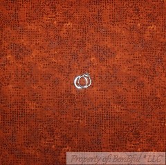 BonEful Fabric FQ Cotton Quilt Rust Red Maroon Dot Pattern Print Texture Blender
