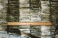3.69 yds Brentano Fabric Velvet Moss Green Stripe Upholstery 54″ x 133″ BTP