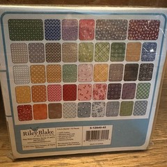 Riley Blake Calico Lori Holt 5 Inch Stacker 42pc Cotton Fabric Charm Pack 2pk