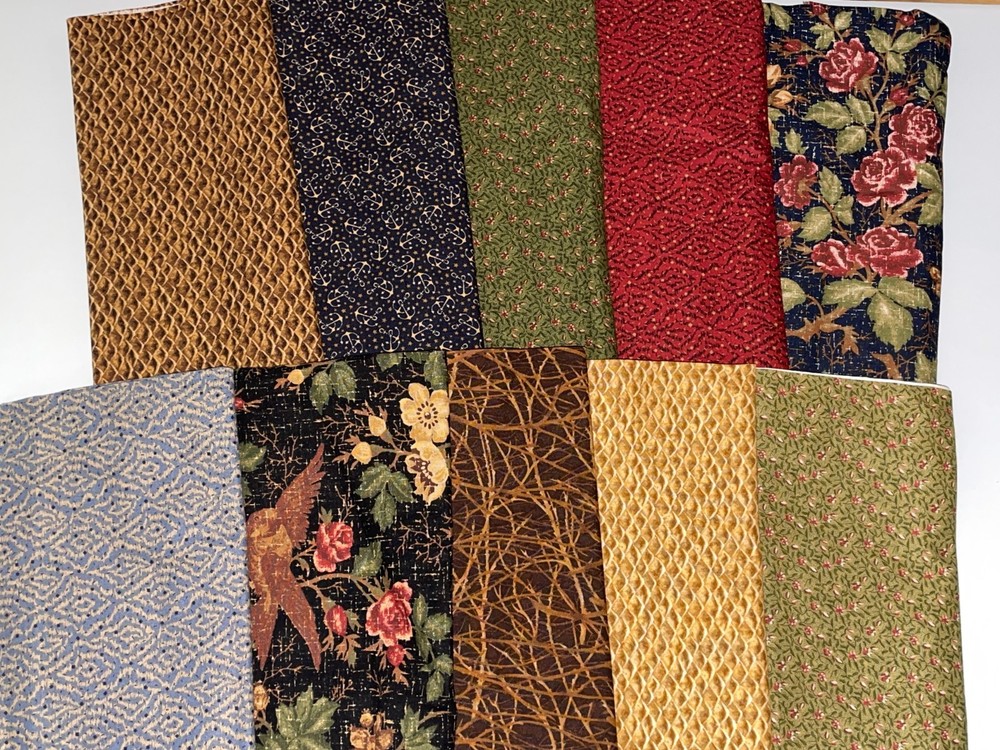 Thimbleberries 2008 “Lodge and Lakeside” 10 Half Yd Cuts Fabric 5 yds 10 Prints