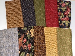 Thimbleberries 2008 “Lodge and Lakeside” 10 Half Yd Cuts Fabric 5 yds 10 Prints