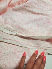 Alexander Henry Fabric Arvika Circles Low Volume Pink Vintage Quilt FAT QUARTER