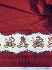 Daisy Kingdom “TED E. BEAR CHRISTMAS BORDER” #3722 by Past & Presents BTY