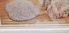 NEW Vintage Yard Fabric Priscilla Floral Garden Pavilion Country Estates 45X108″
