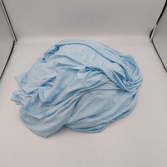 Baby Blue Spandex TableCloth for 6 Ft Rectangle Table, wedding,banquet,event
