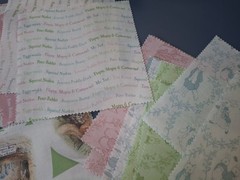 LOT OF 64 – 5″ Pre-cut charm Squares By : Riley Blake Designs