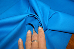 1/2 Metre – SEA DAY BLUE Cotton Mid Weight Drill Fabric, 111cm Wide
