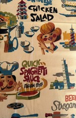 *OOP* SUPER RARE Alexander Henry “world of flavor” 1 yard