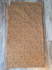 LECIEN Quilt Craft Fabric 100% Cotton Mrs. March’s Brown Paisley 3yds