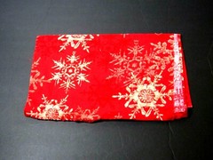 Christmas Sewing Fabric Large Snowflake Quilting Crafting 12″x40″