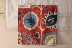 Brunschwig & Fils Rosendal Warp Print Floral Various Colors and Sizes