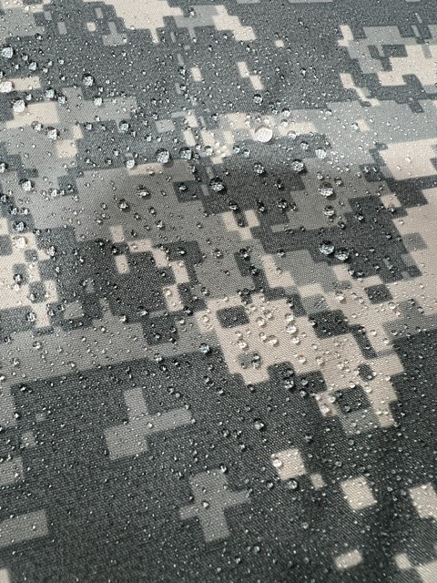 ACU Digital Camo Nylon Taslan Waterproof DWR Fabric 60″ Wide – Yard