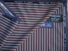 100% PURE WOOL WORSTED BLAZER FABRIC – MADE IN ENGLAND -2.0 m