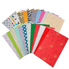 Printed Felt Fabric, Pattern Fabric Sheets, 23 20x30cm, [Various]