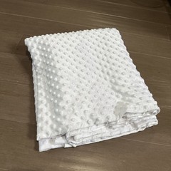 Joann Fabrics White Bubble Minky – 2 yards + 20” X 60” – JOANNS (92”x60”)