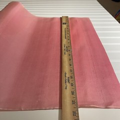 SILK SALMON , FABRIC 10 Yards x 21 Inches Wide or 360 Inches x 21 Wide