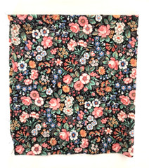 New Jo-Ann Fabrics Fat Quarter Multicolor Floral 100% Cotton Crafts Quilt Sewing