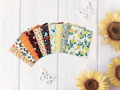 -25 Options- 100% Cotton Quilting Fabric Bundles 10pcs Fat Quarters 18”x21”-M…