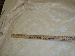 3 yds KRAVET Fabric Chenille Velvet Apathy Cornsilk Upholstery 55″ x 108″
