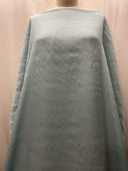 100% Silk Crinkled Crepe De Chine Light Teal Blue Fabric By The Yard 48″ Wide
