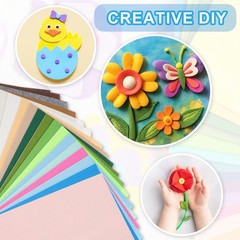 22 pieces self-adhesive felt 1mm thickness A4 30x20cm, for factory, red