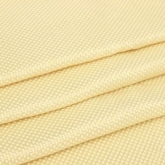 200gsm Fabric Woven Aramid Fiber Cloth Plain 100*100cm/39.4” Width Yellow